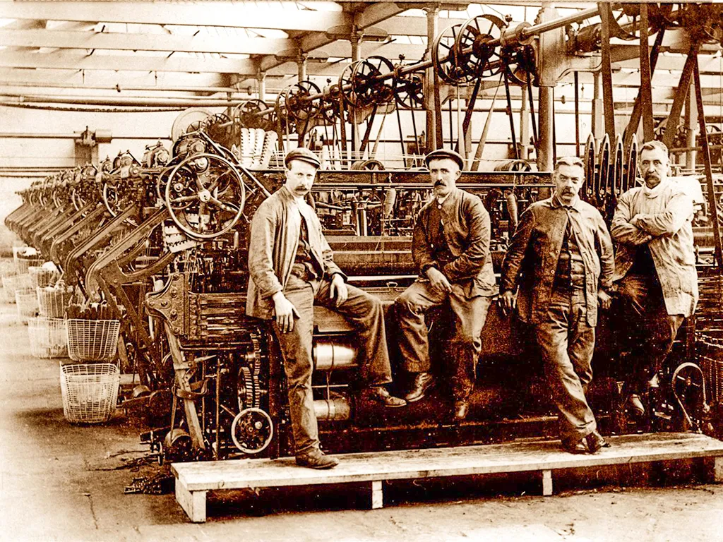 Industrial Revolution: Mining, Trade, and Global Impact - Textile workers c 1900